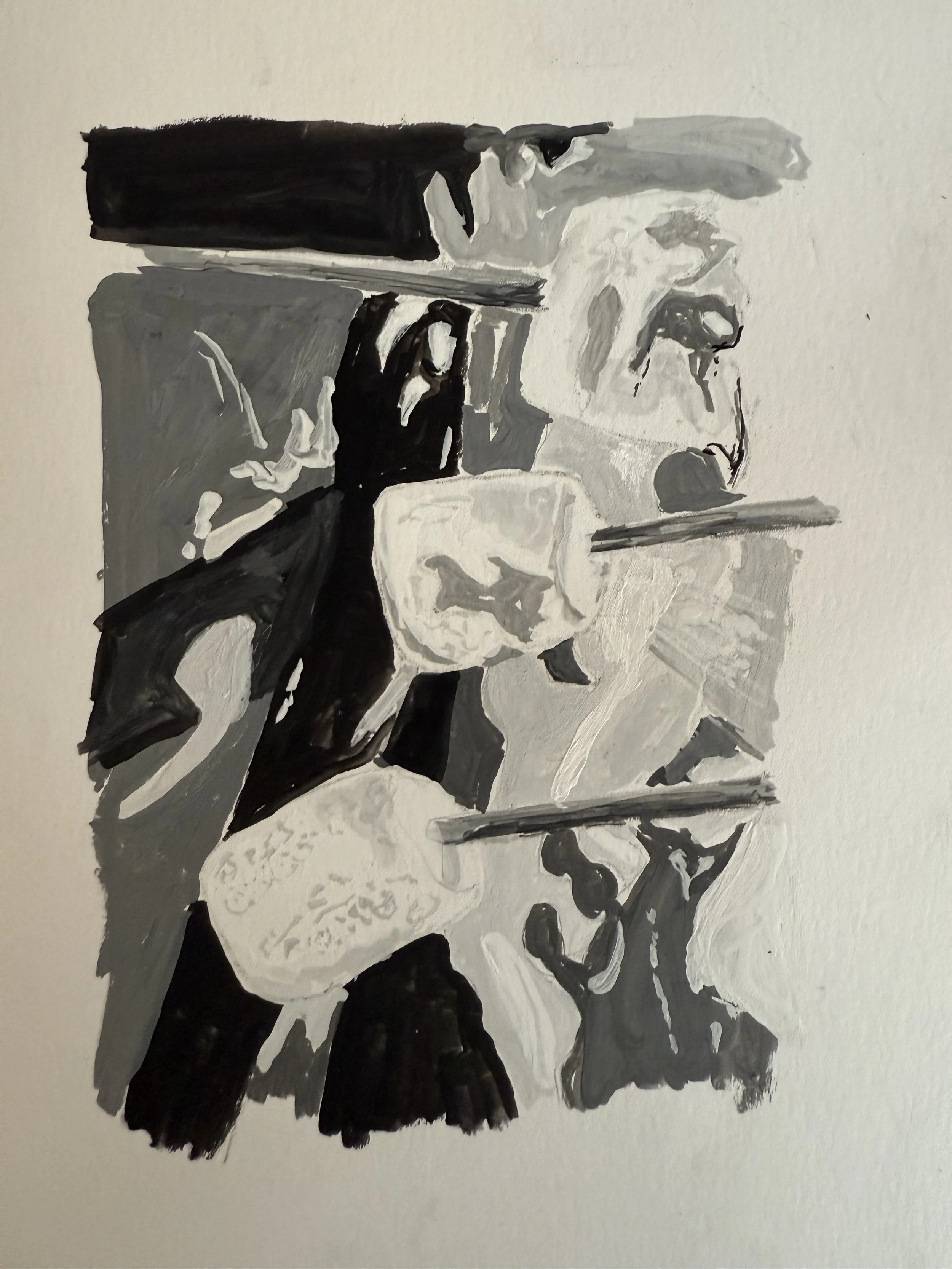 Gouache on Paper, 2026