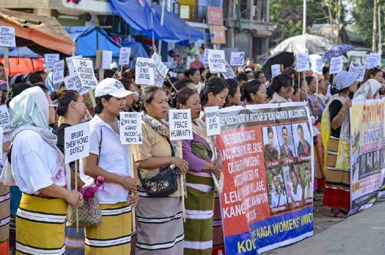 मणिपुर: छह लापता नागा बंधकों के शव बरामद; एक दिन पहले ही 14 कुकी नागरिकों को किया गया था रिहा