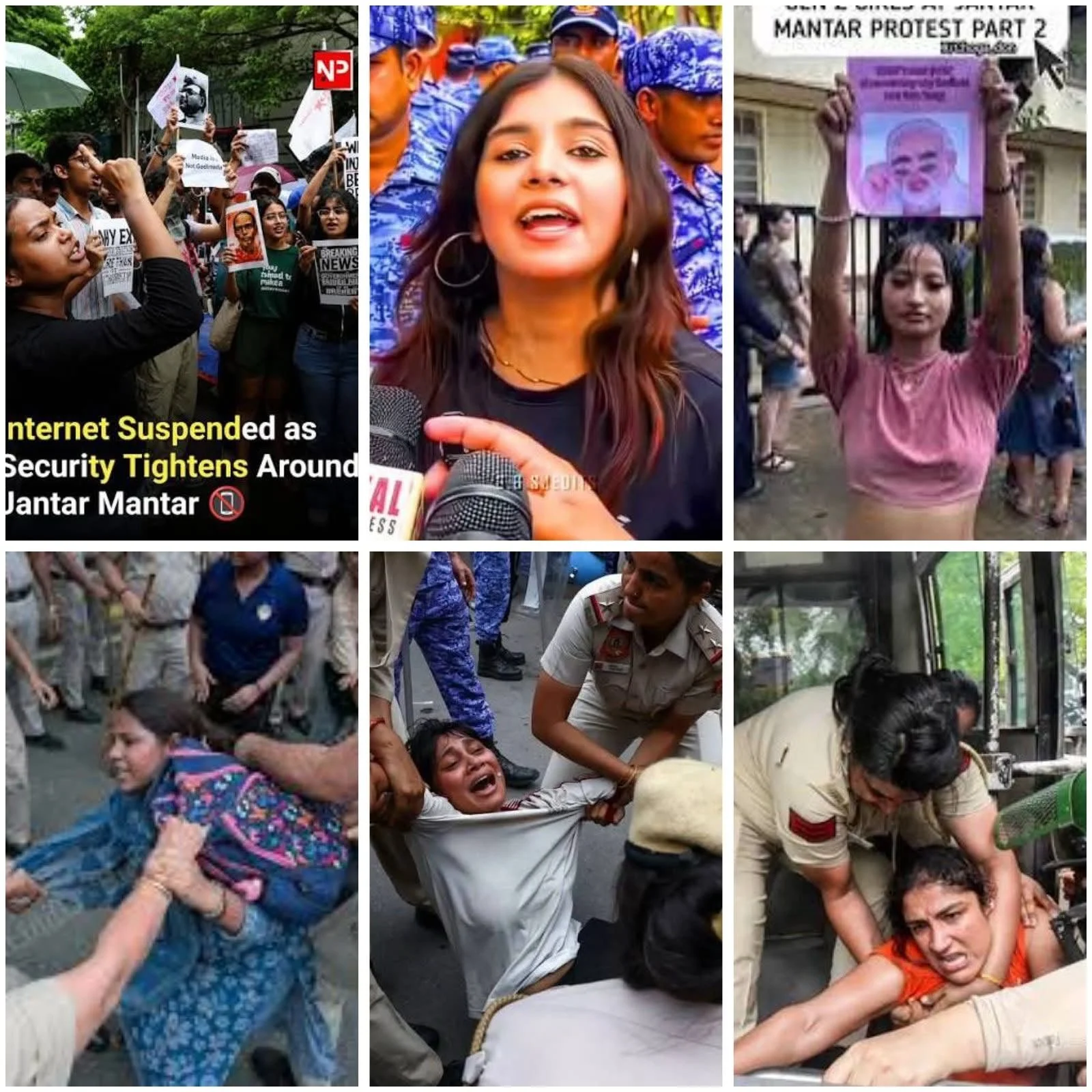 वीवीपी शर्मा | जंतर-मंतर पर अपनी आवाज़ धीमी करने को तैयार नहीं थीं ये युवा महिलाएं
