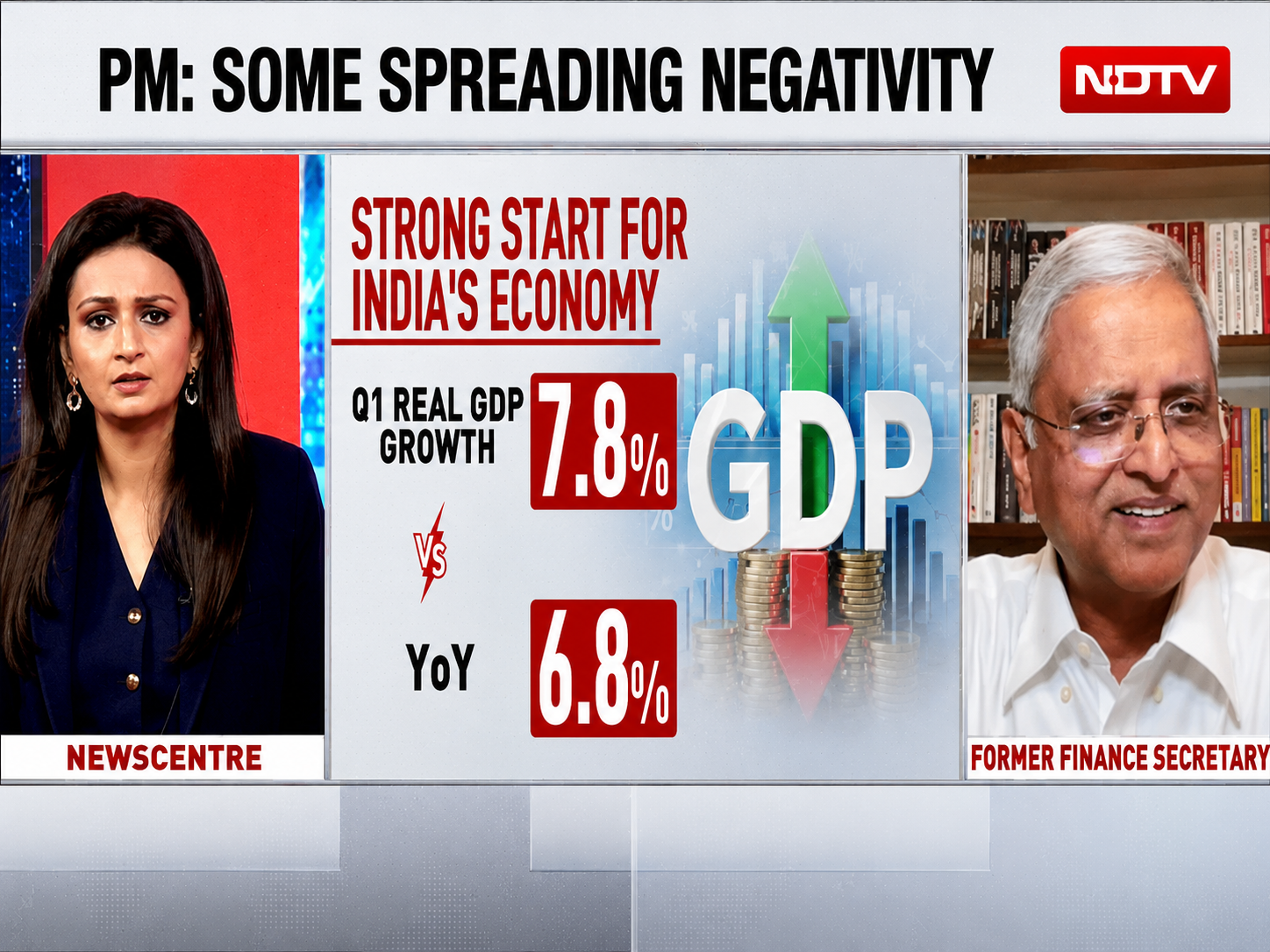 पूर्व वित्त सचिव गर्ग ने जीडीपी की गणना पर उठाए सवाल, दावा- यह 7.8% के बजाय 2.6% थी, पक्ष-विपक्ष में तकरार