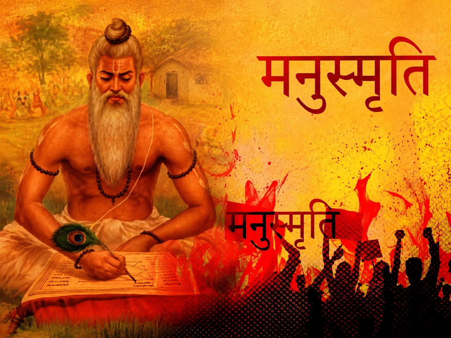 सभी मनुस्मृति ग्रंथों में पक्षपात: शिक्षाविदों ने केंद्र व भाजपा के दावों को गलत बताया, ब्रिटिश काल की मिलावट के दावों को चुनौती