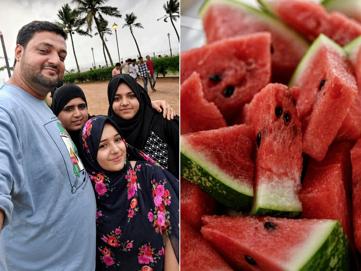 मृतक अब्दुल्ला, उनकी पत्नी नसरीन और बेटियाँ ज़ैनब और आयशा 