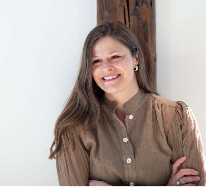 image of a woman smiling
