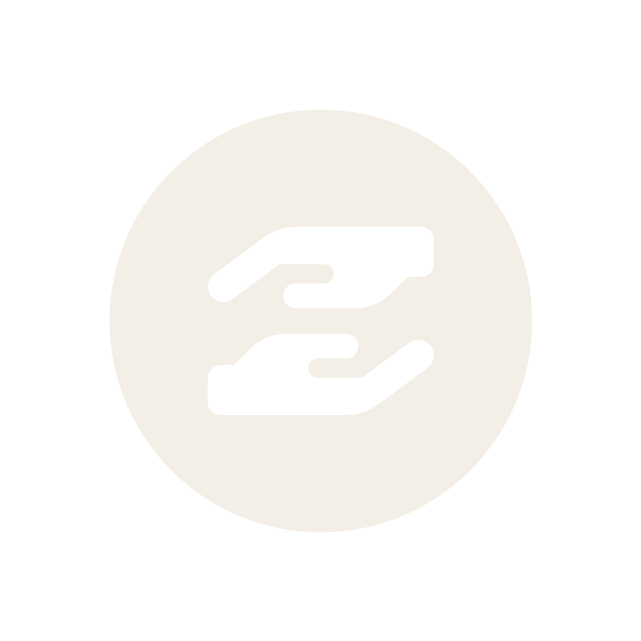 hands circle icon