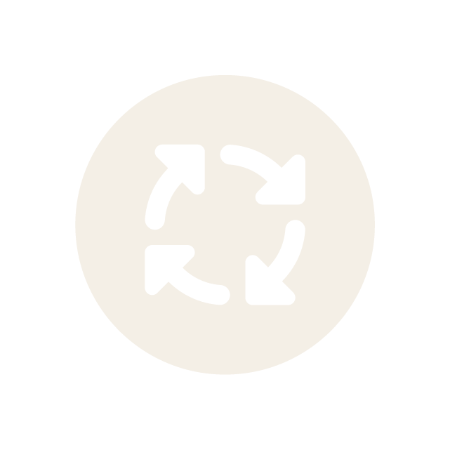 circular arrrows circle icon