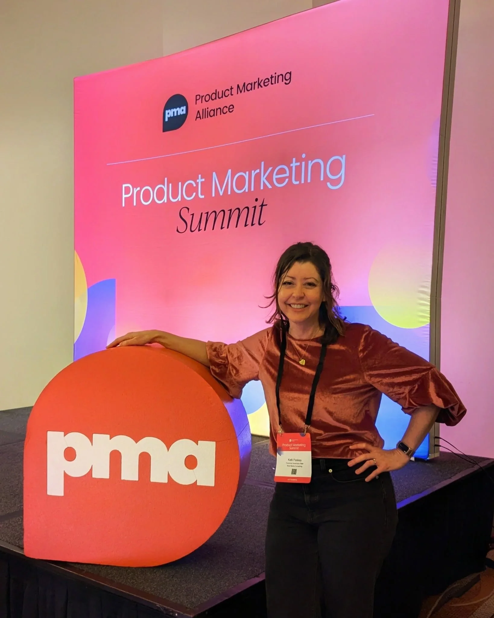 Kelli Paskey at the Product Marketing Alliance Chicago Summit