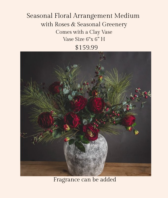 Pin Xmas Arrangement Red Roses.png