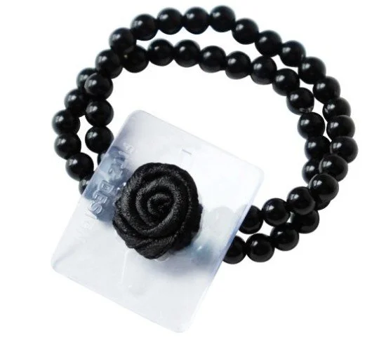 Black Beaded Bracelet .jpg