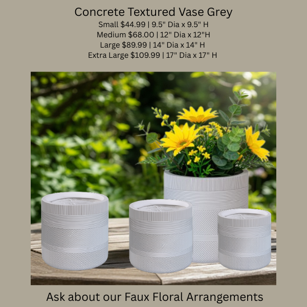 Concete Textured Vase Light Grey RR3.png