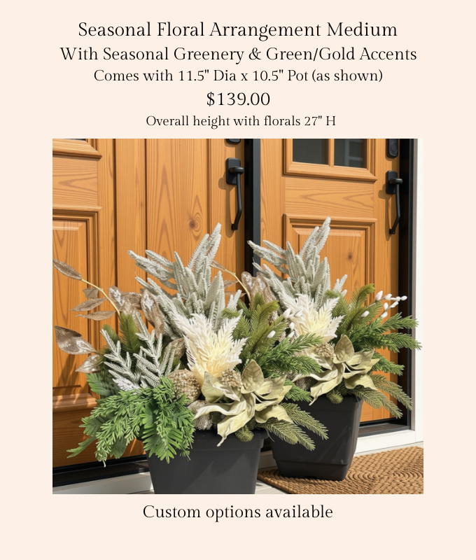 Medium Seasonal Planter Green_Gold.png
