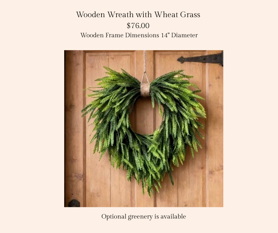 Wreath Wooden Frame with wheat grass .png