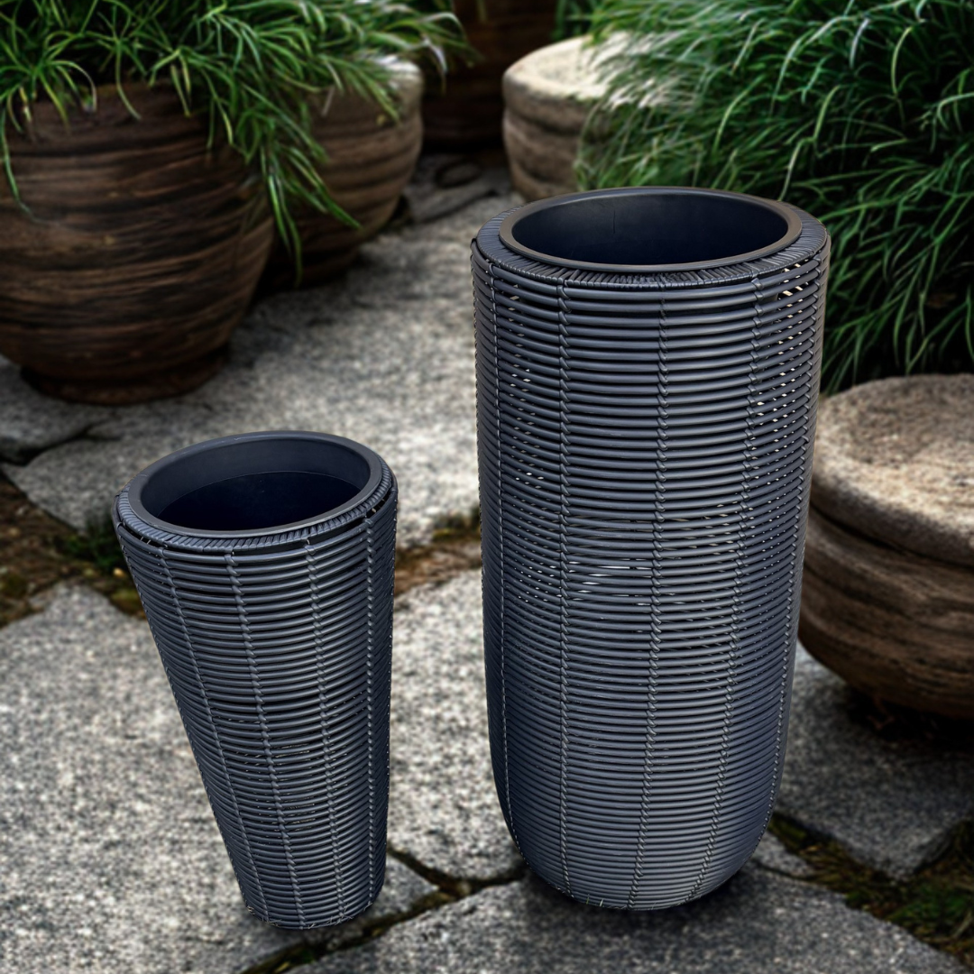 Planters Woven Resin