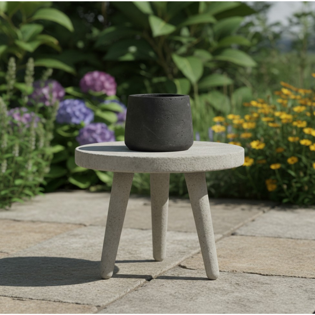 Ceramic Pot Black Textured.png