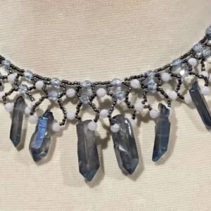 The First Ball Seed Beaded Choker