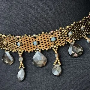 Foggy Waters Smoky Quartz Pendant