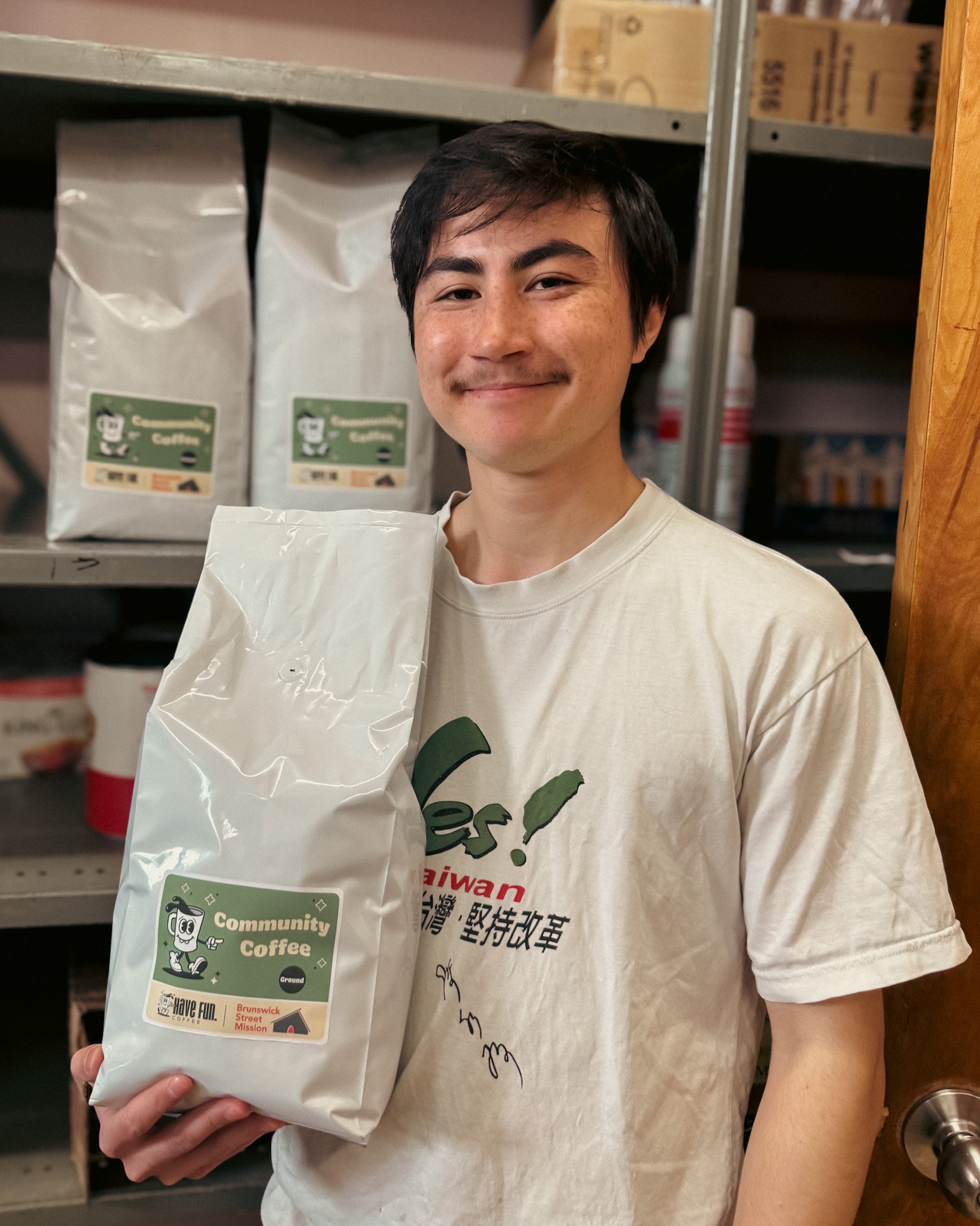We've been told we have the best coffee in town! Not only is it free for our guests at Breakfast and in our Caf&eacute;,  it's donated to us by @havefun.coffee. This makes all of us, especially our kitchen coordinator, Codi, happy.  Thanks for the in