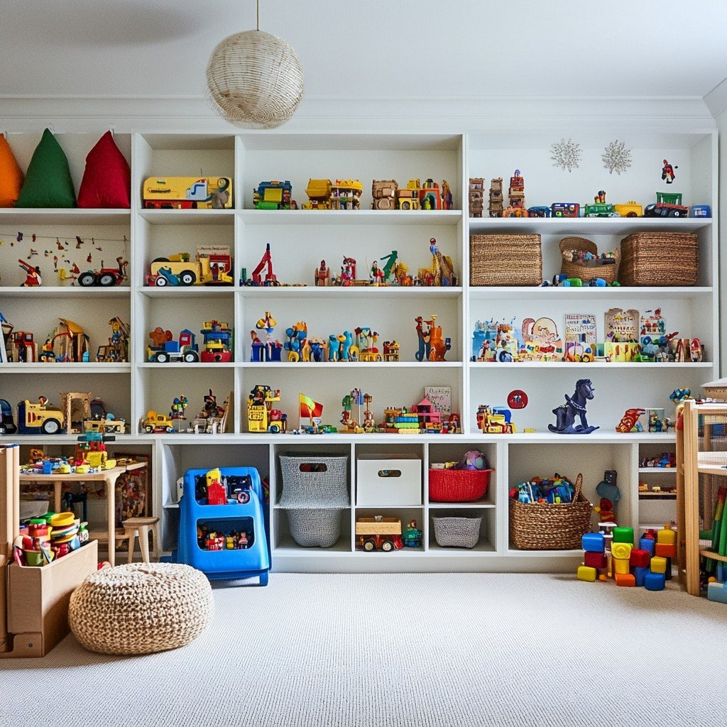 Colorful playroom