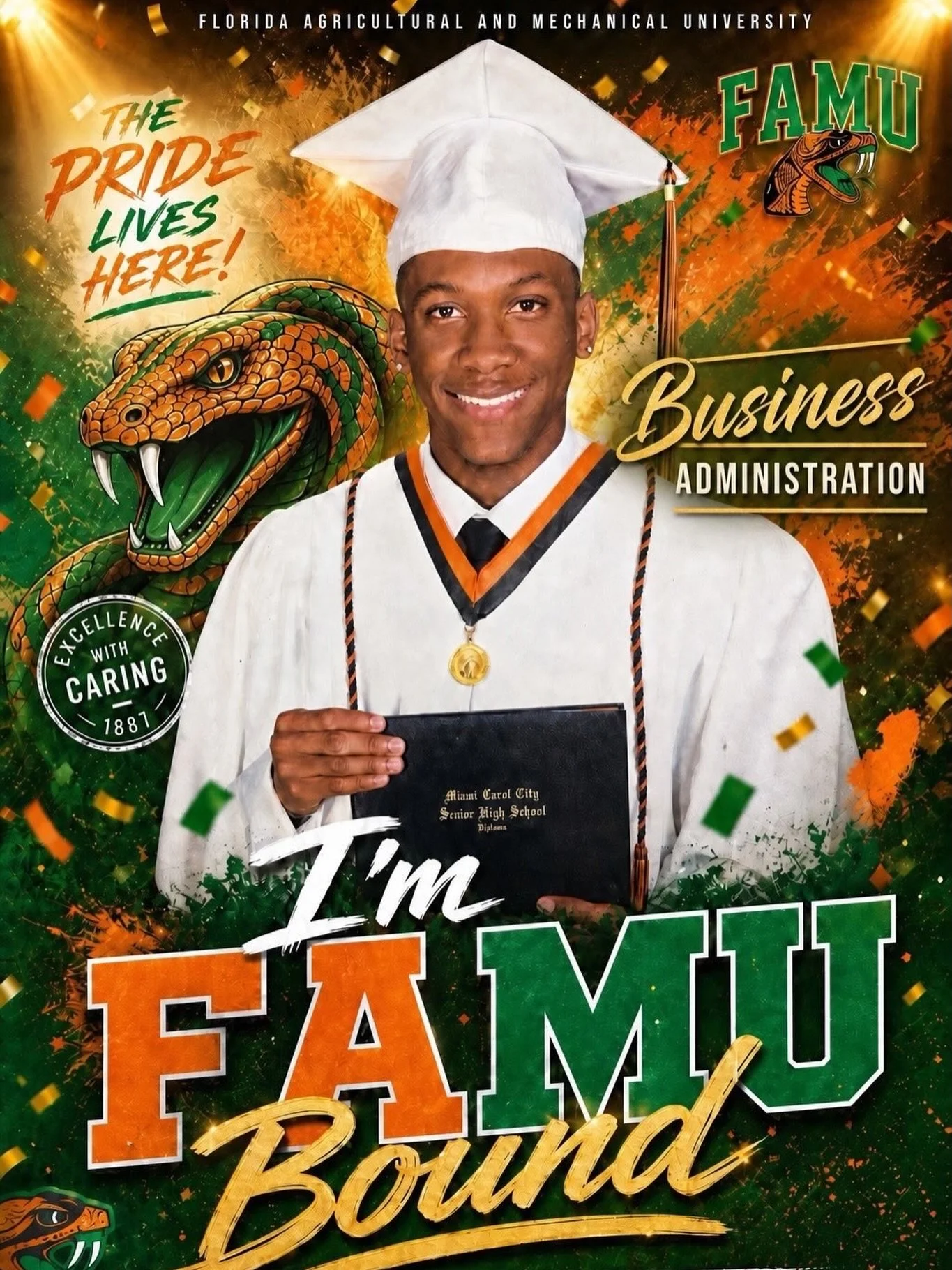 🐍 INCOMING RATTLER SPOTLIGHT 🧡💚 @simply.apex

Miami&rsquo;s own, Terry Moore II, is bringing leadership, ambition, and future business executive energy to The Hill this fall 📍📈

🎓 Intended Major: Business Administration (HR Management)
🏠 Resid
