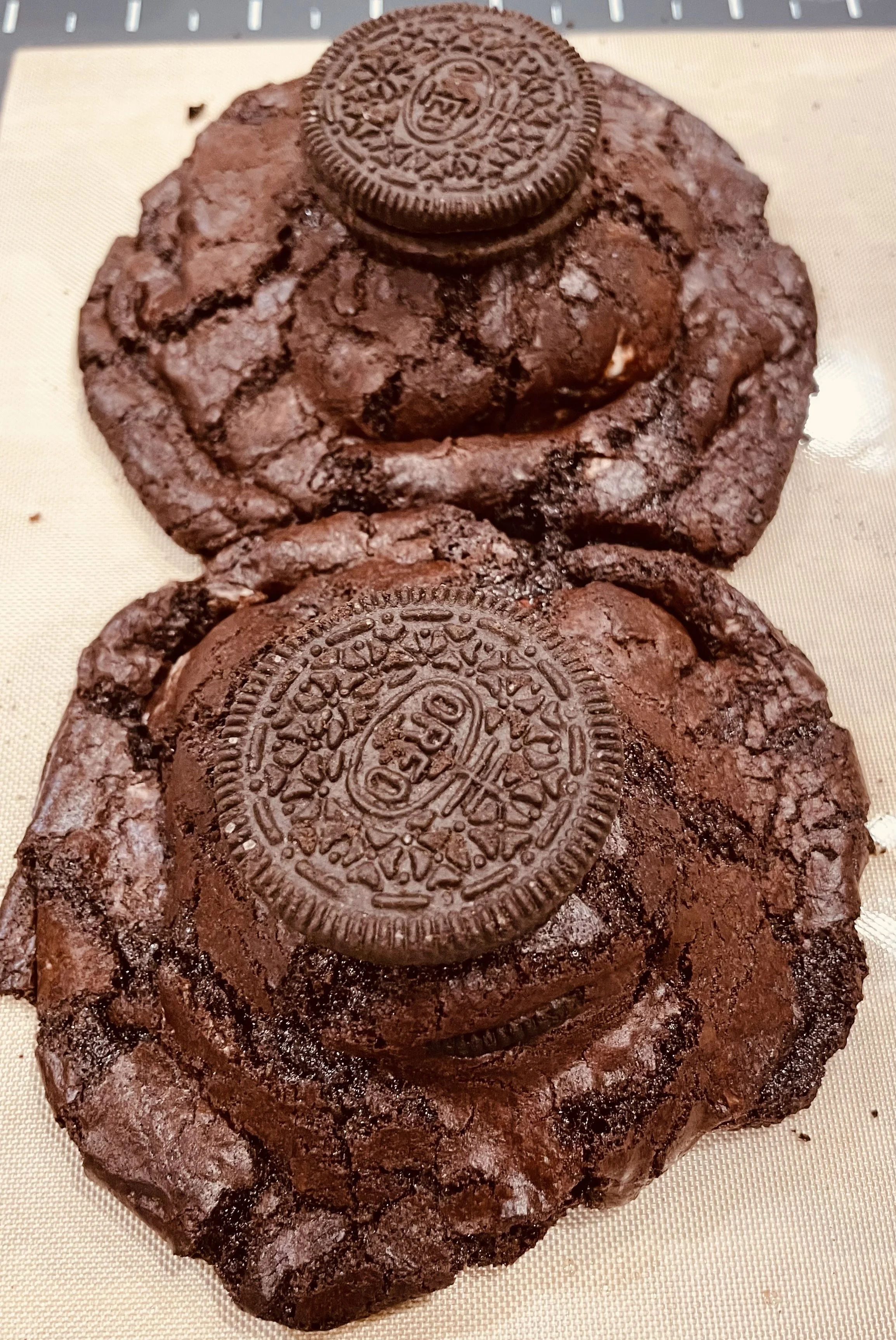 Double driven Chocolate Oreo