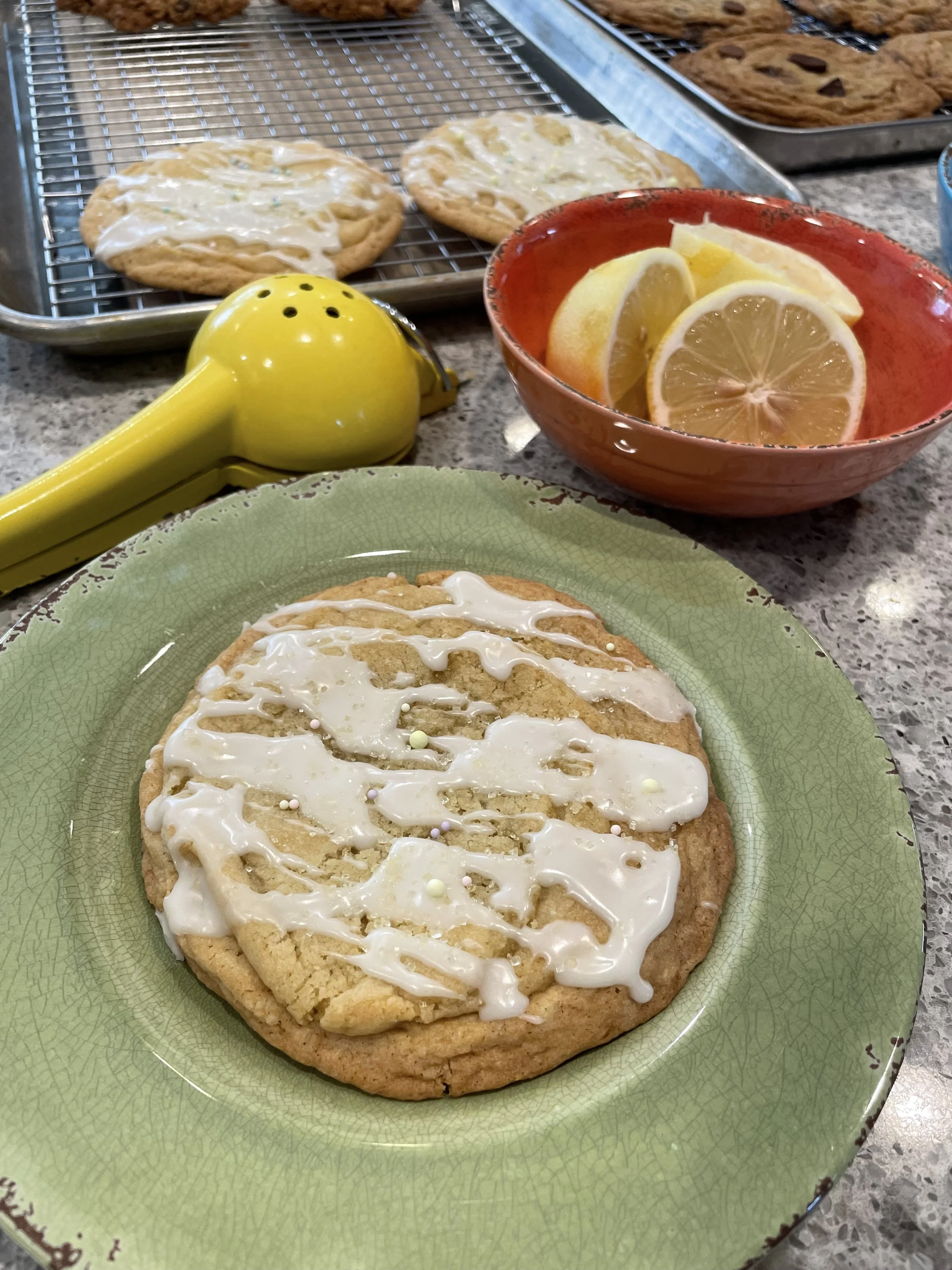 Pithy Pucker Lemon Cookie