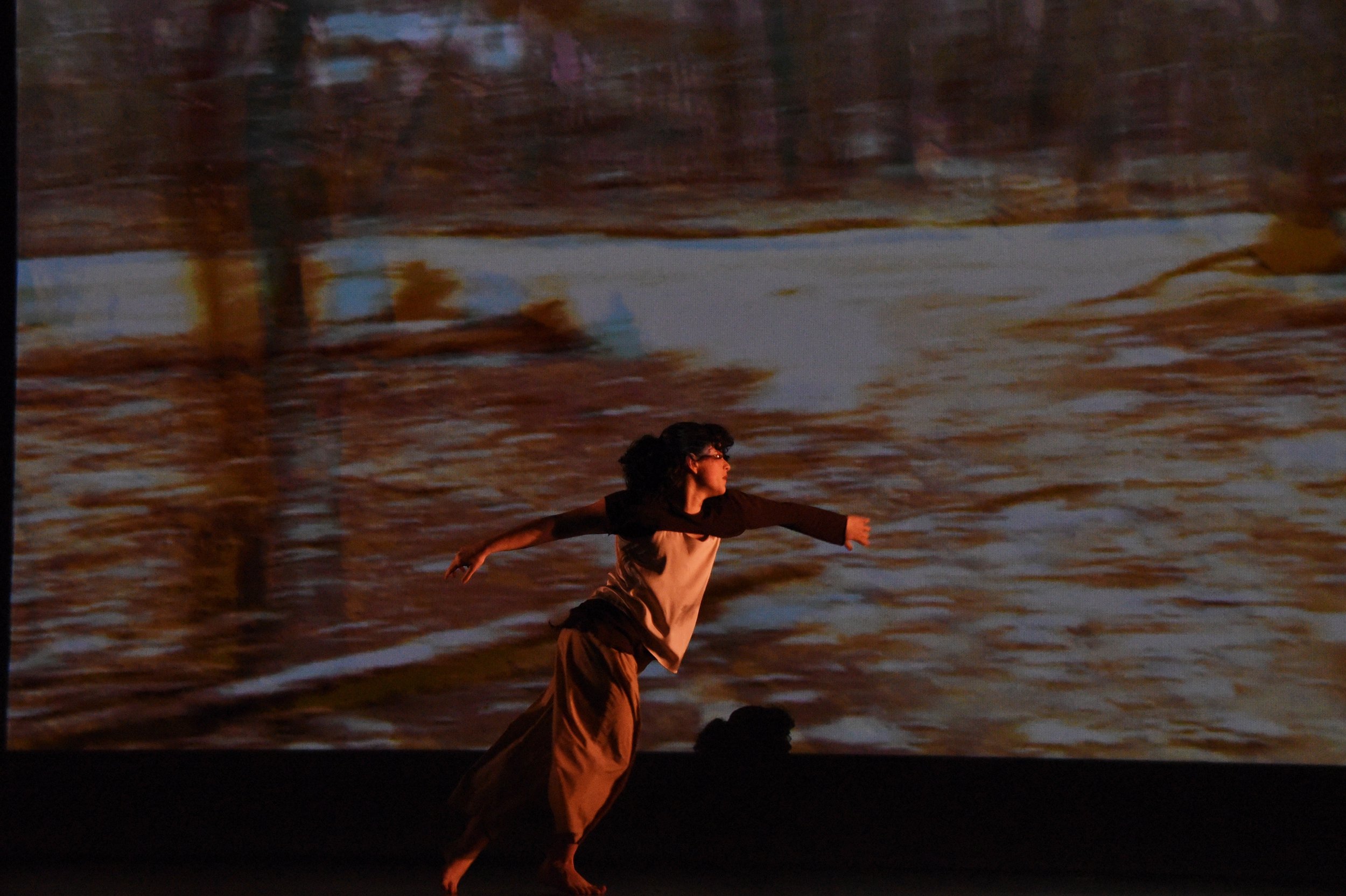 "through:out". 2025, self-choreographed