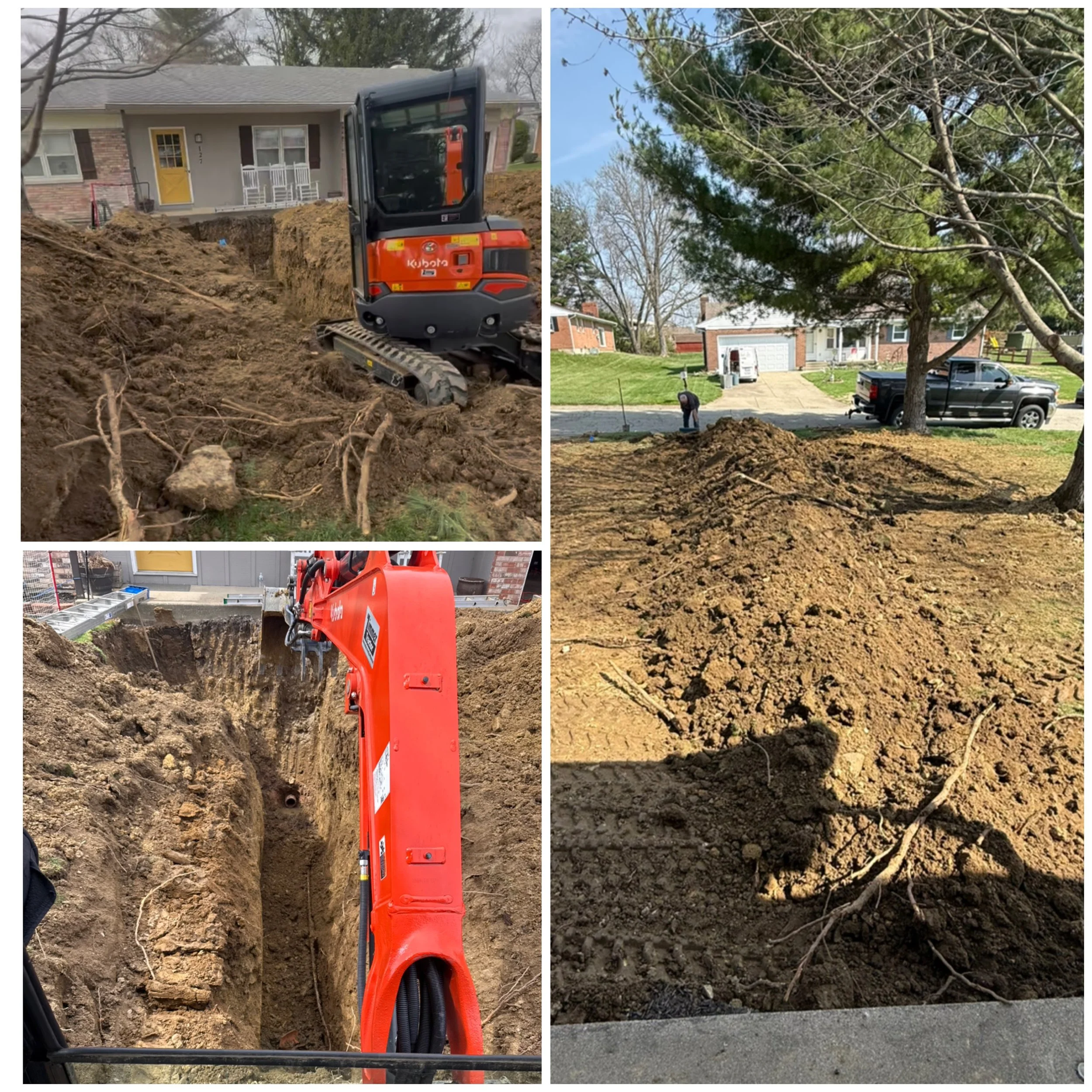 Excavation Sewage Drainage -- Monroe, OH