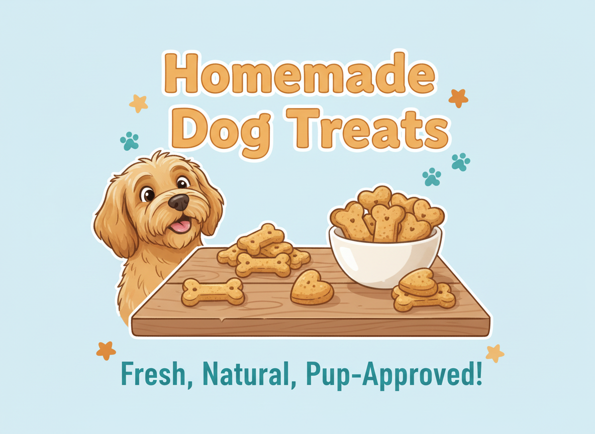 Homemade treats with love.