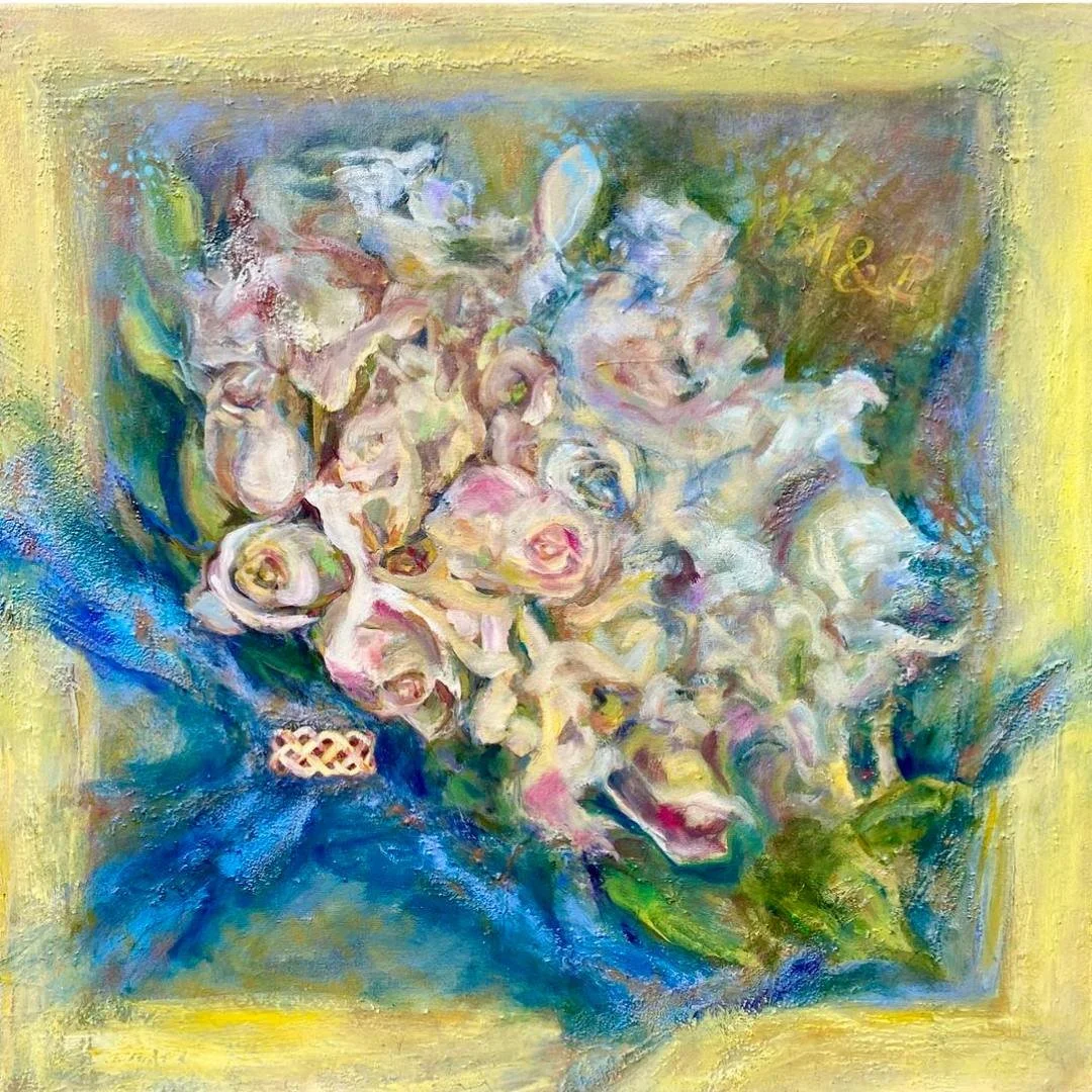 Precious Stones, Numbers & Bouquet - SOLD