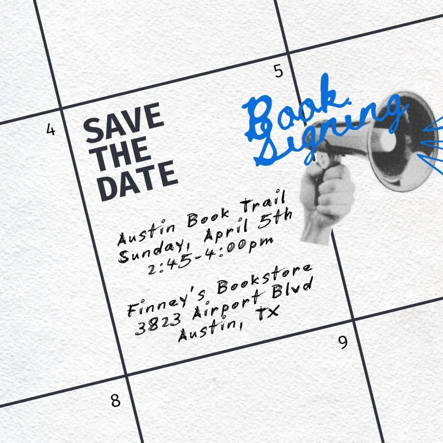 I'm signing copies of STARLING DARLING and ONE NIGHT IN WARSAW at @finneysbooks for Austin Book Trail ✨

Come say hello!