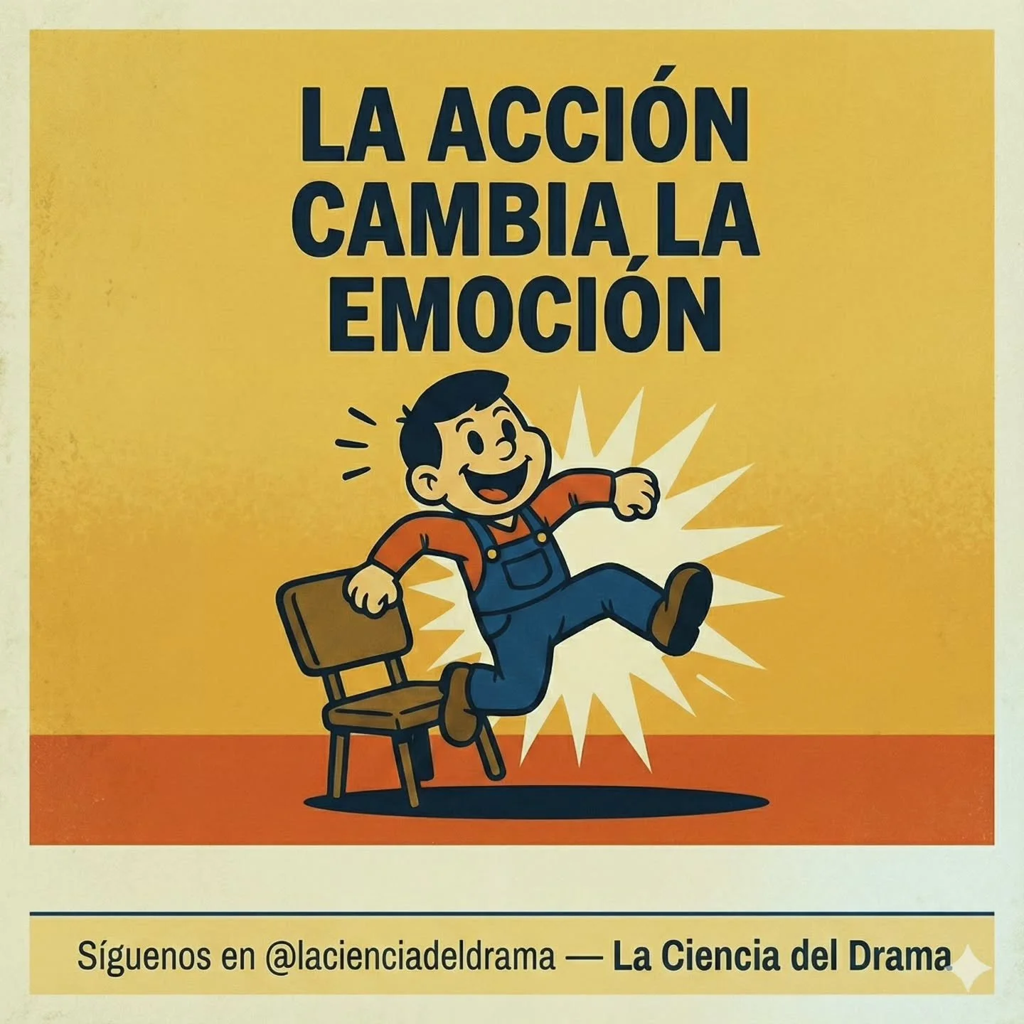 &iexcl;La acci&oacute;n cambia la emoci&oacute;n! 

🚀 &iquest;Sigues esperando a tener "ganas" para empezar a moverte? Te tengo una noticia: a veces la motivaci&oacute;n no llega si est&aacute;s sentado esper&aacute;ndola. 🛋️ El cambio em