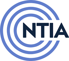 NTIA logo consisting of concentric blue circles with the letters 'NTIA' in the center.