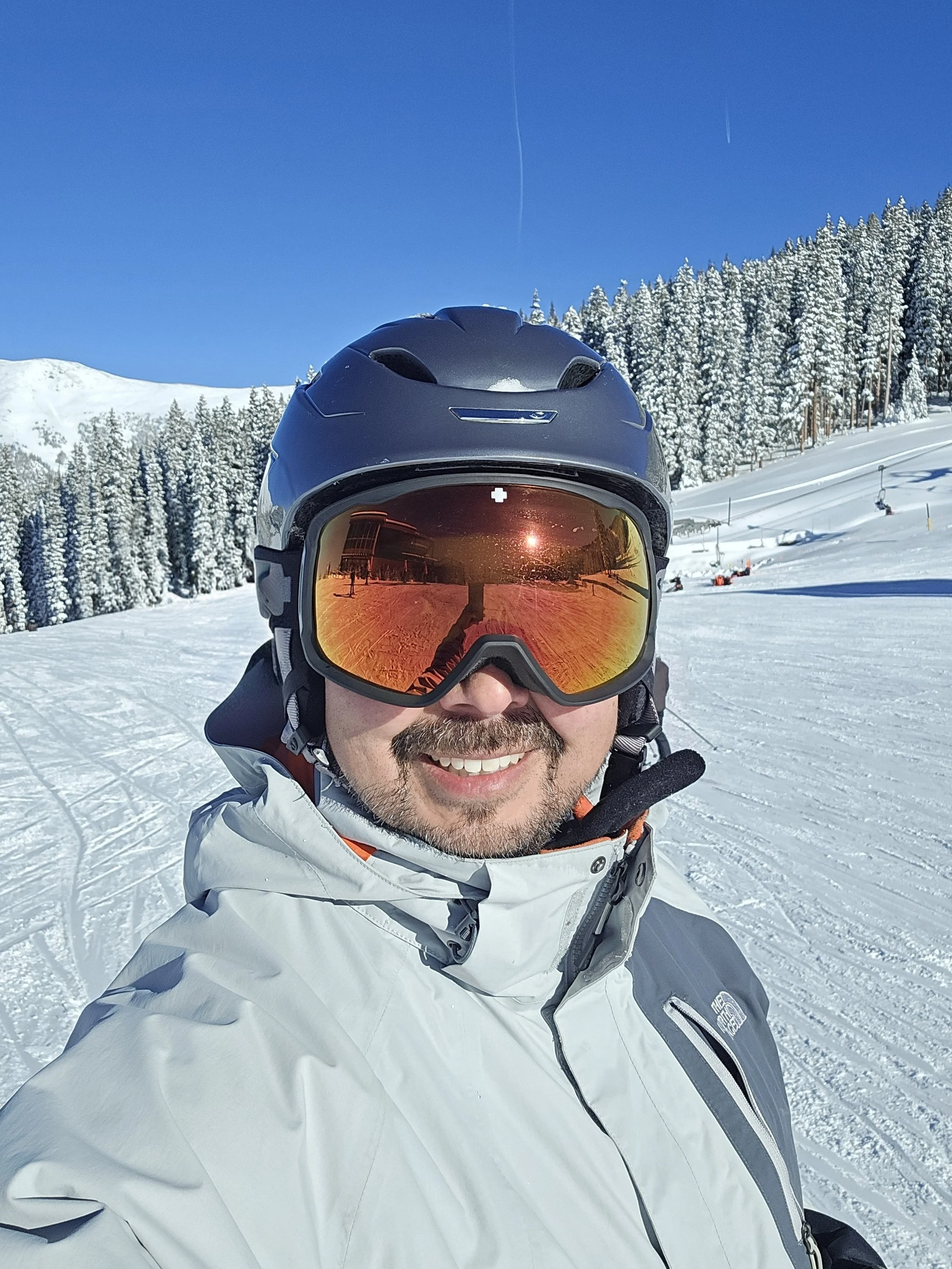 Emil Olbrich, President of PrimeLime, wireless telecom expert and skiing and testing SpaceX