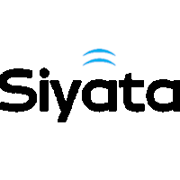 Siyata logo with stylized blue signal waves above the name.