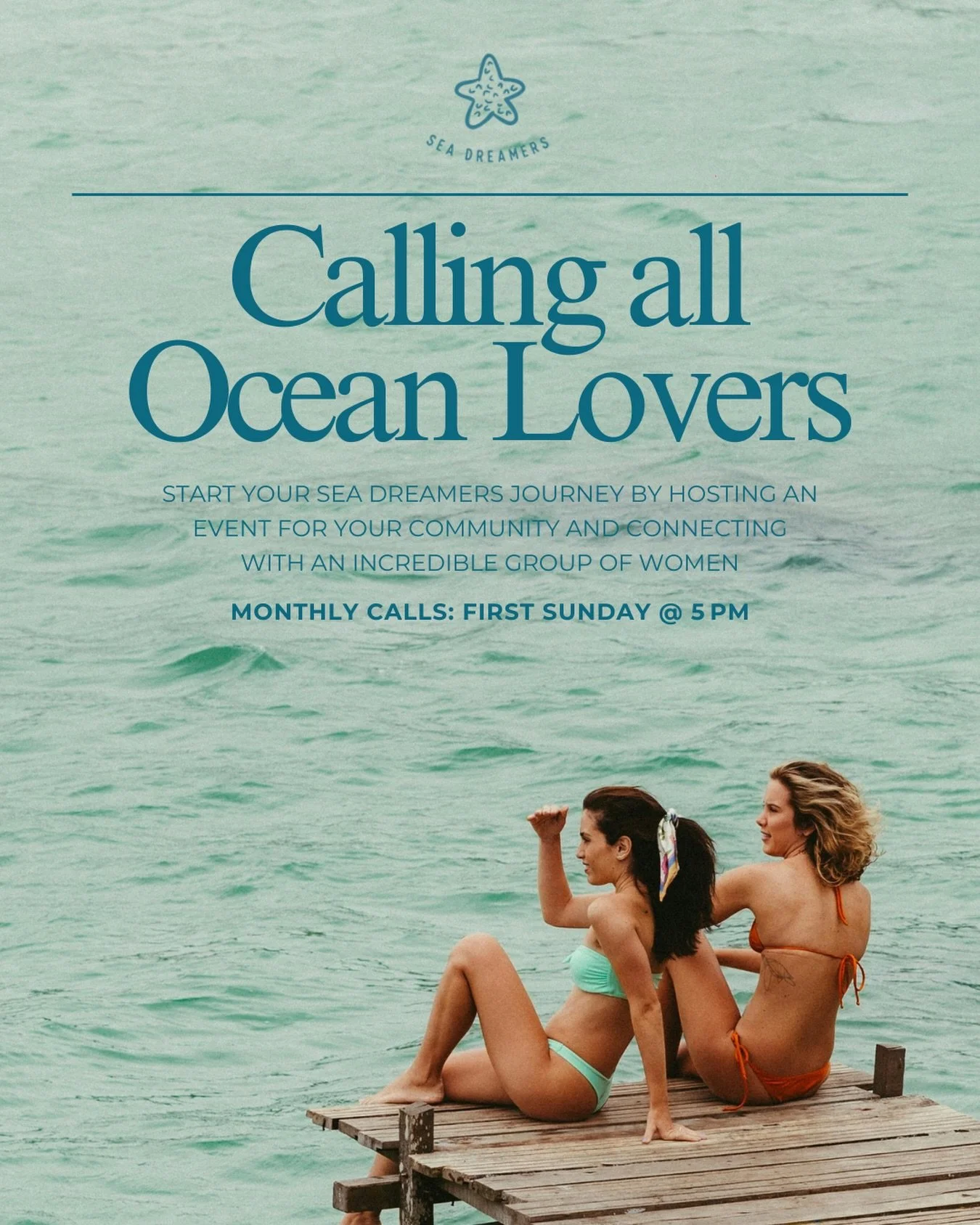 Calling All Ocean Lovers 🌊🤍

Become a Sea Dreamers Ambassador this April and make a difference for the ocean and your community.

Ambassador calls on the first Sunday of every month at 5pm. Sign up through the link in our bio!