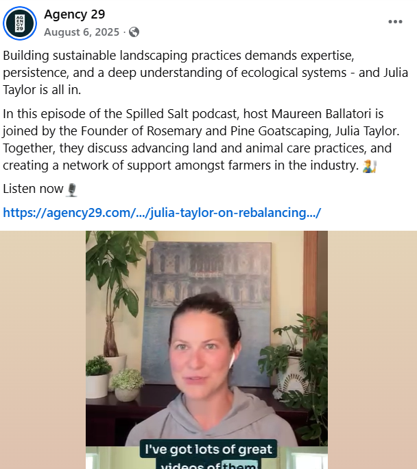 Podcast promotion: Social caption writing to promote podcast episode, highlighted key takeaways and encouraged listens. 