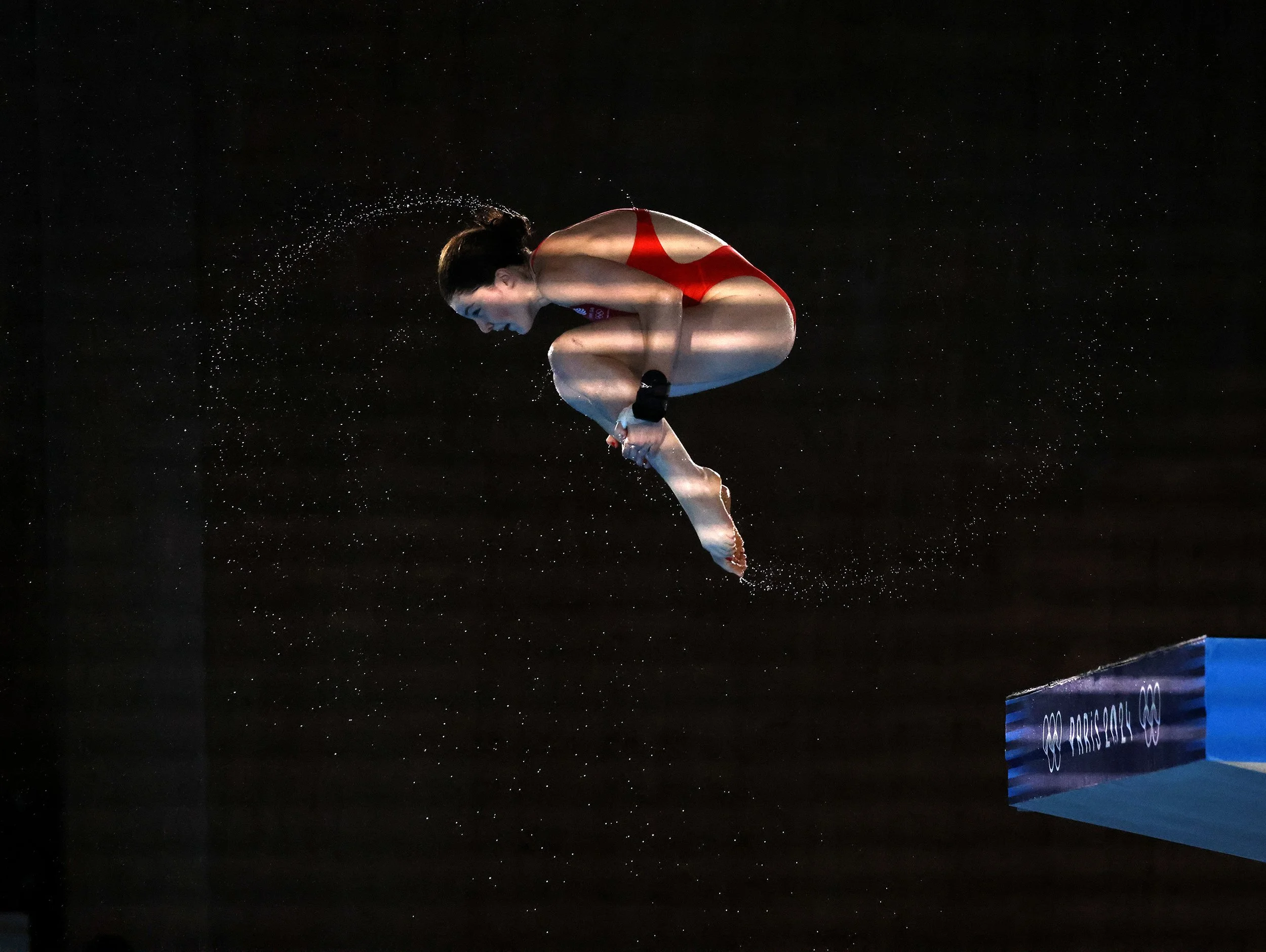 Andrea Spendolini Siriex of Great Britain, Women’s 10 Meter Diving Finals  |  2024 Paris Olympics