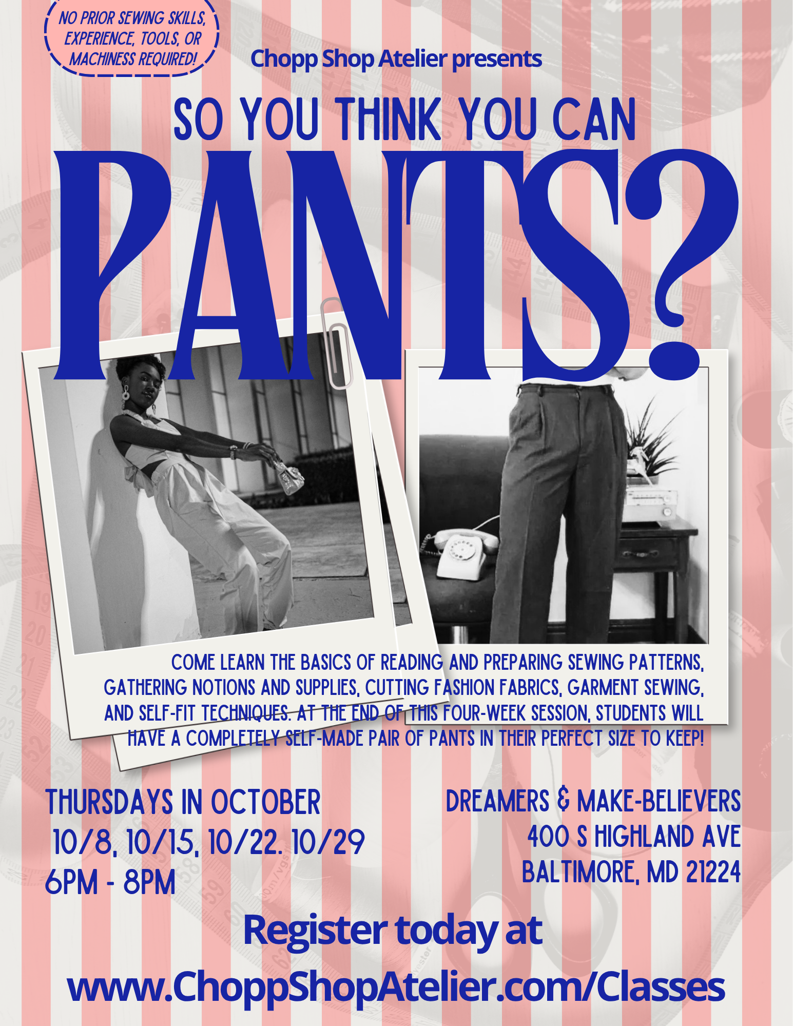 So You Think You Can Pants?