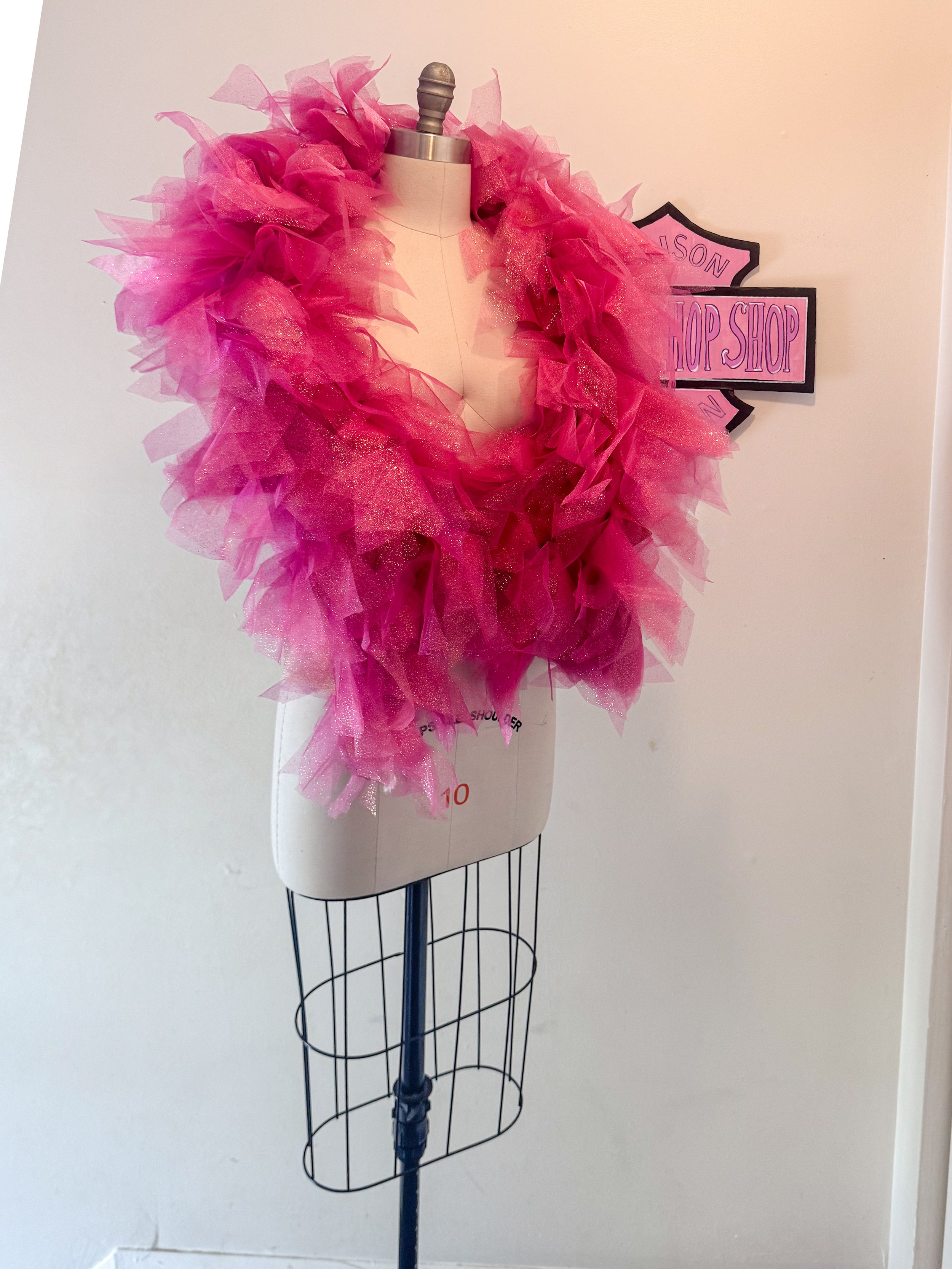 Pink Pony Boa | 6 ft Drag or Burlesque Boa | OSFM