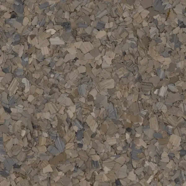 Close-up of light-colored wood shavings or curls.