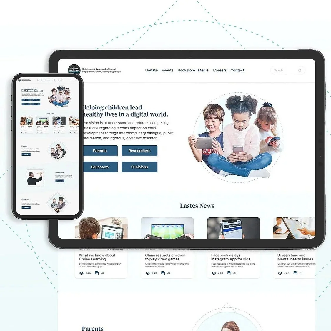 Children and Screens: Institute of Digital Media - UX Research/Design