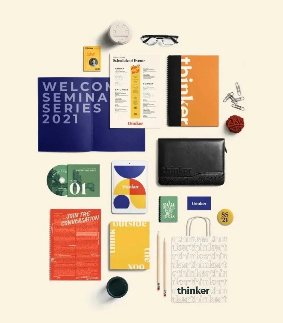 Thinker - Brand Identity, Editorial, Digital