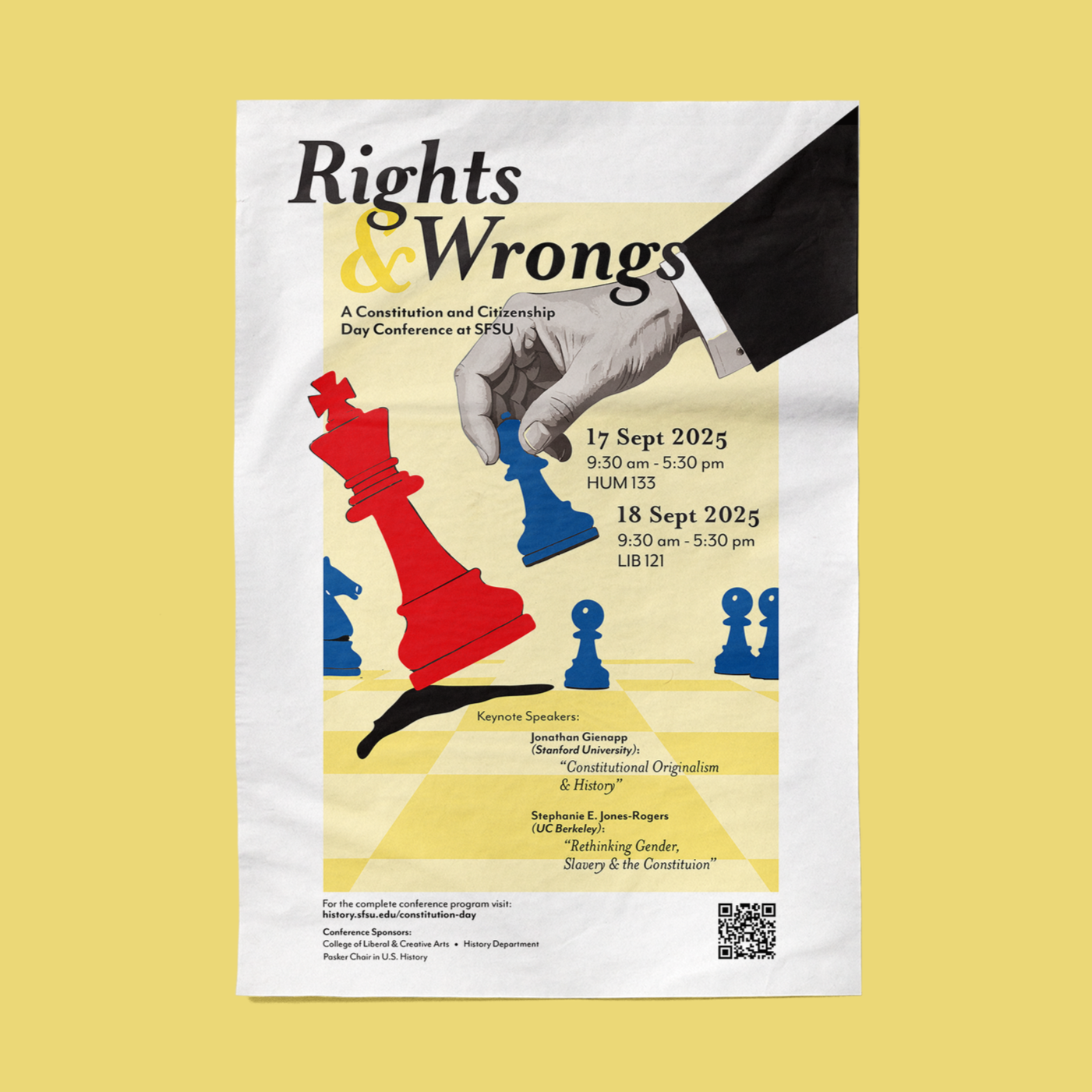 Constitution Day Conference at SFSU - Brand Identity Design.