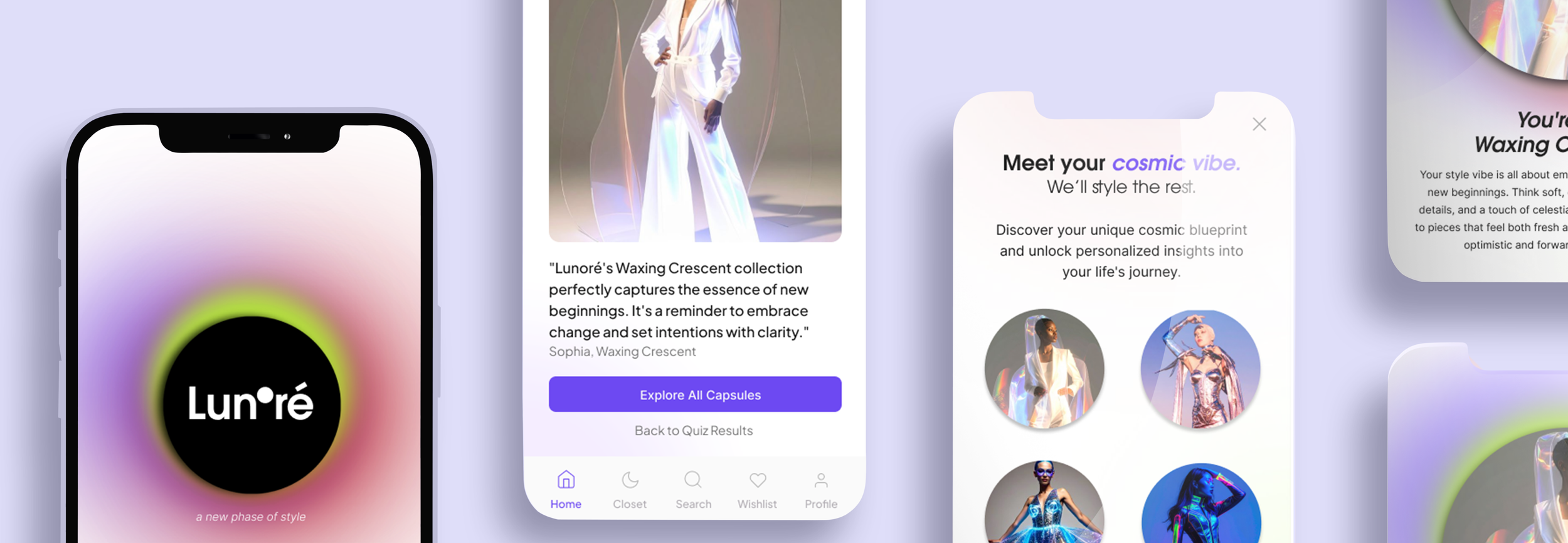 Lunoré - Brand Identity, AI Product