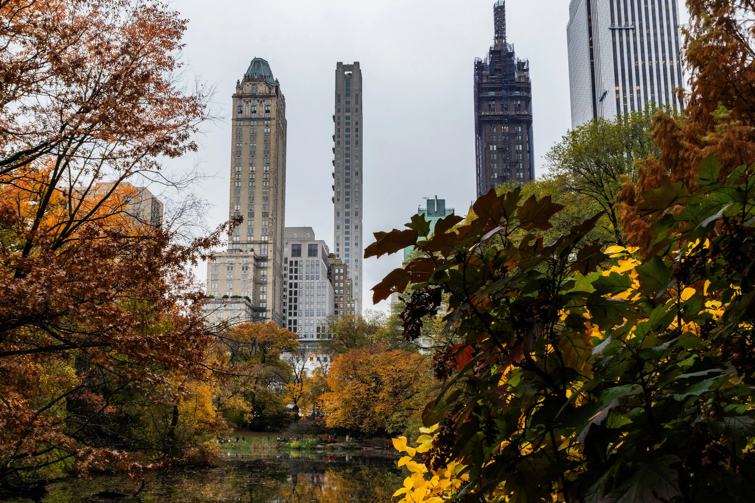 The Pond at Central Park.