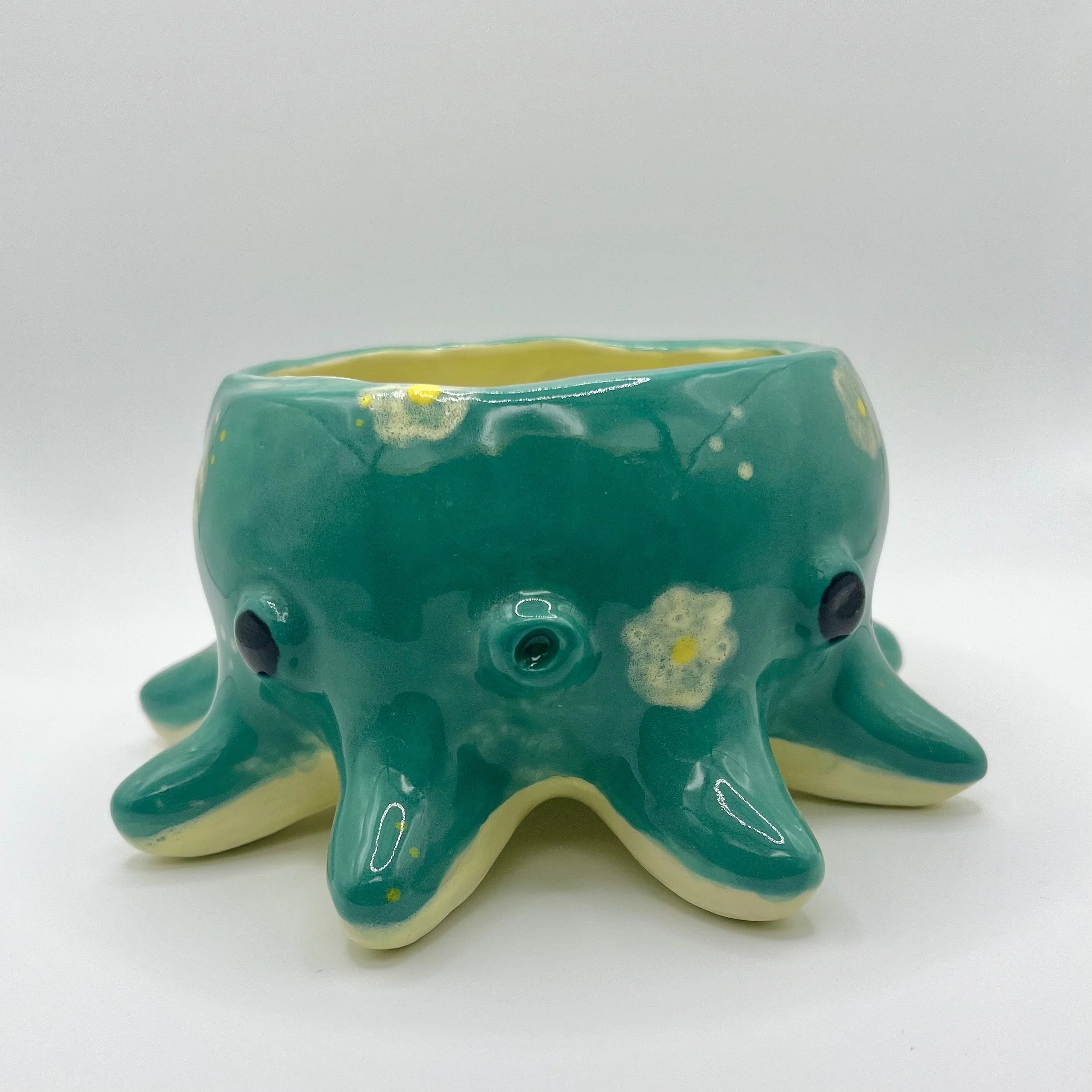 Green Octopus Bowl