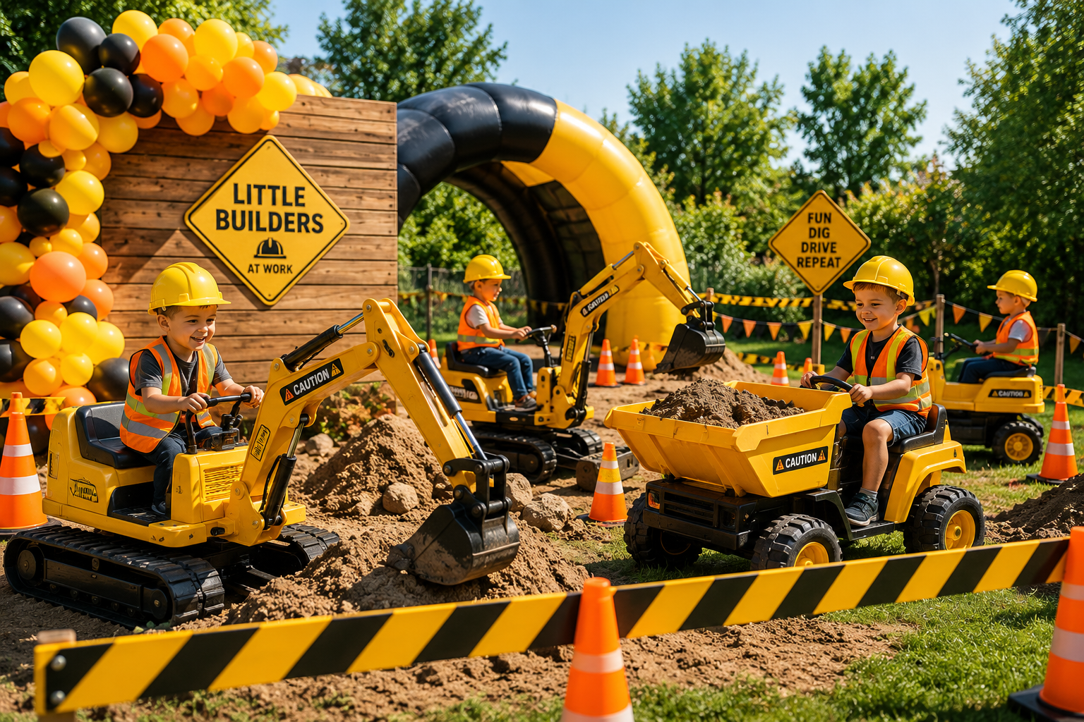 KIDS MINI CONSTRUCTION EQUIPMENT