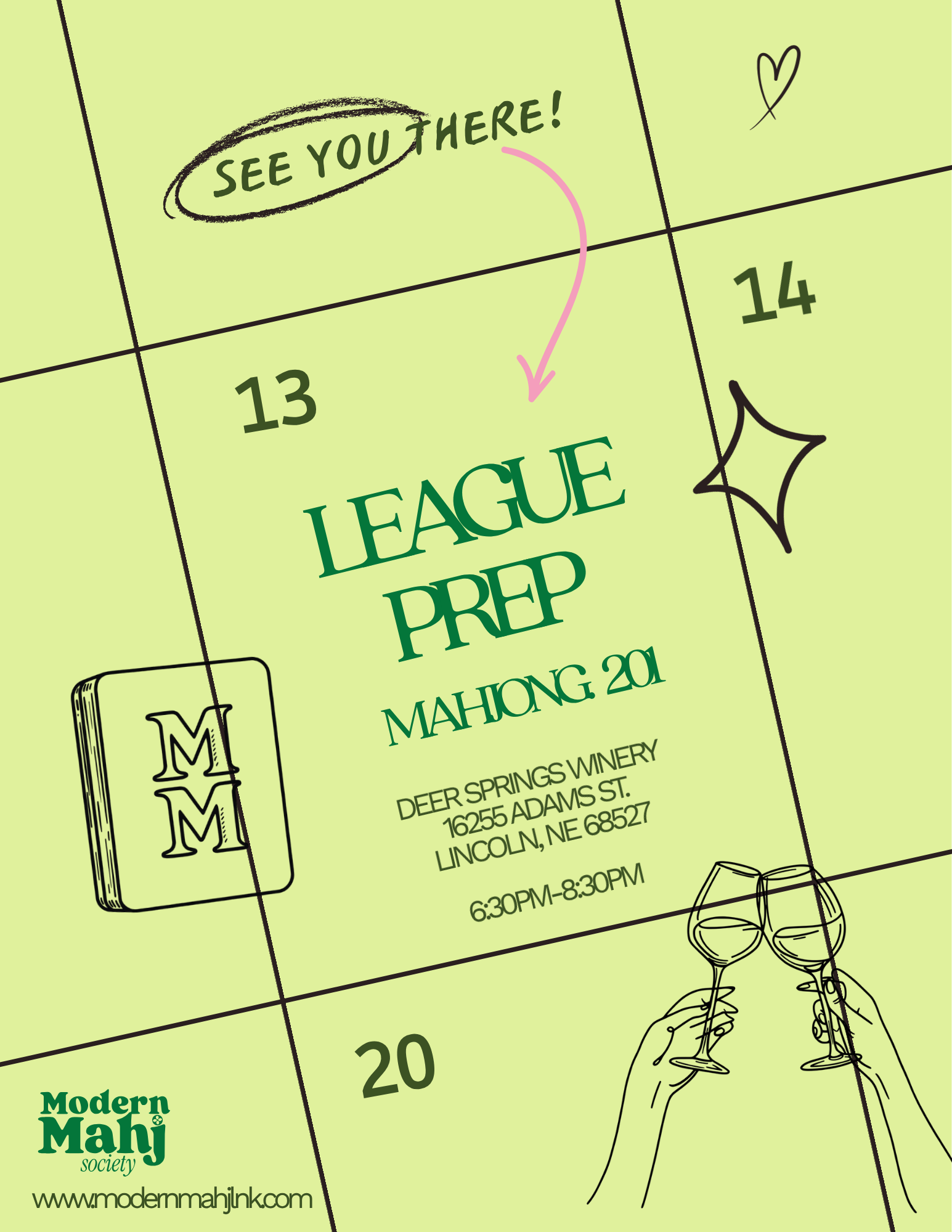 League Prep (Mahjong 201)