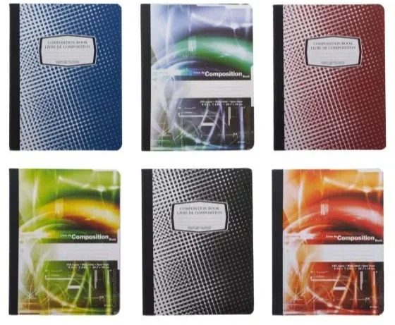 Photo of composition books