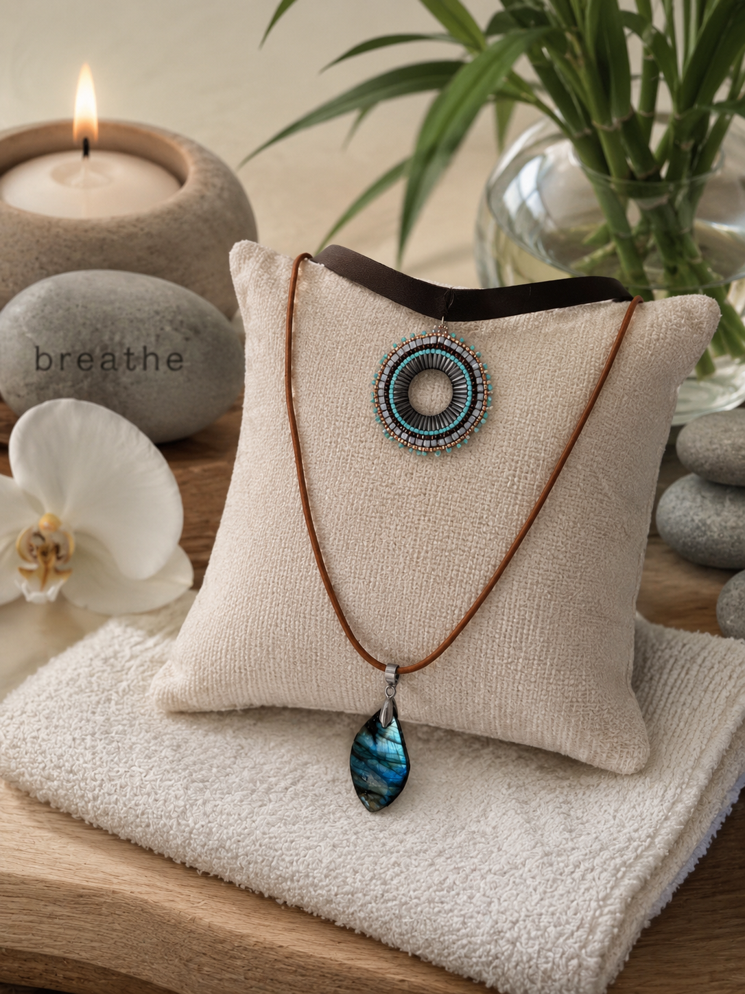 Seed Bead Hand Woven Choker Necklace