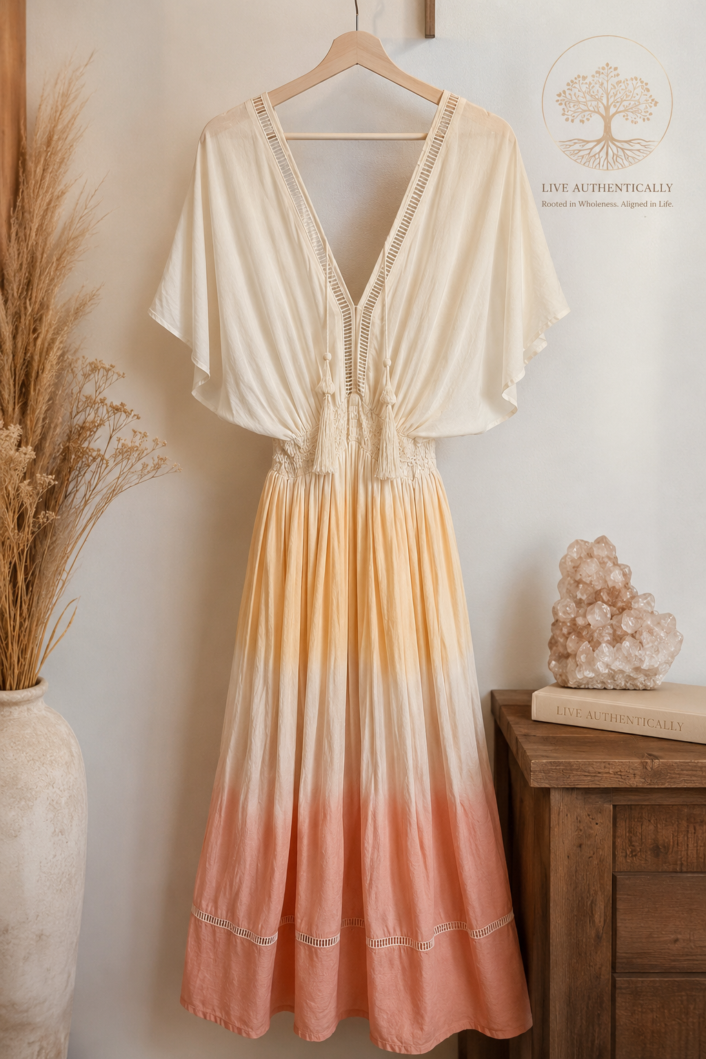 Sunrise Ombré Maxi Dress